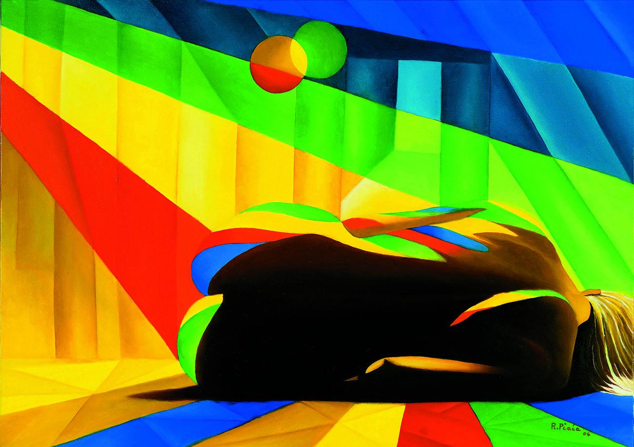 Ruhe in Assurfivo – Öl auf Leinwand 50x70 cm. Ruhe in Assurfivo