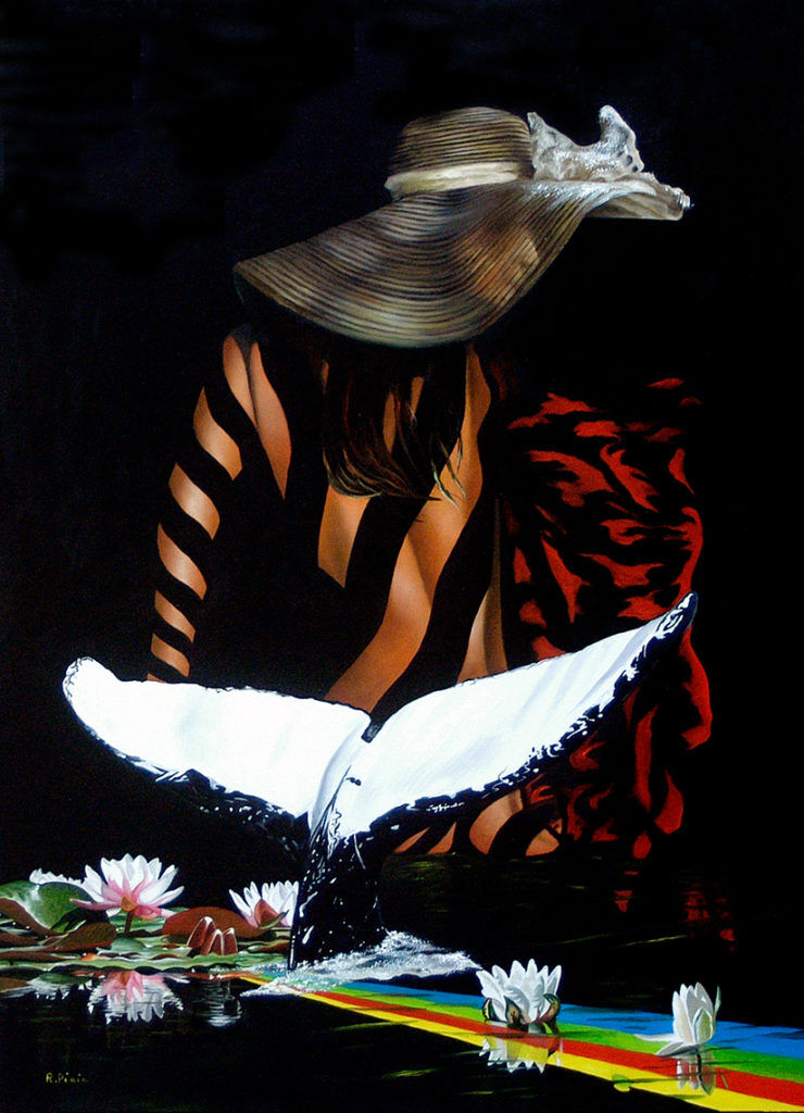 Siren – Öl auf Leinwand 70x50 cm. Siren – Öl auf Leinwand 70x50 cm.